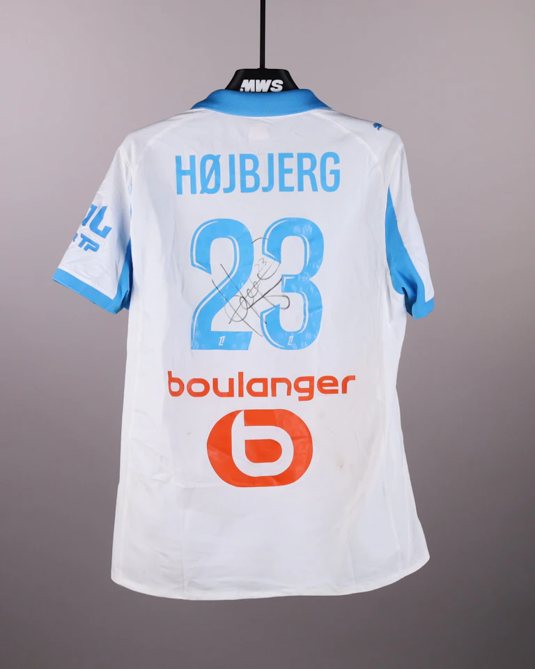 Pierre-Emile Højbjerg Olympique de Marseille shirt