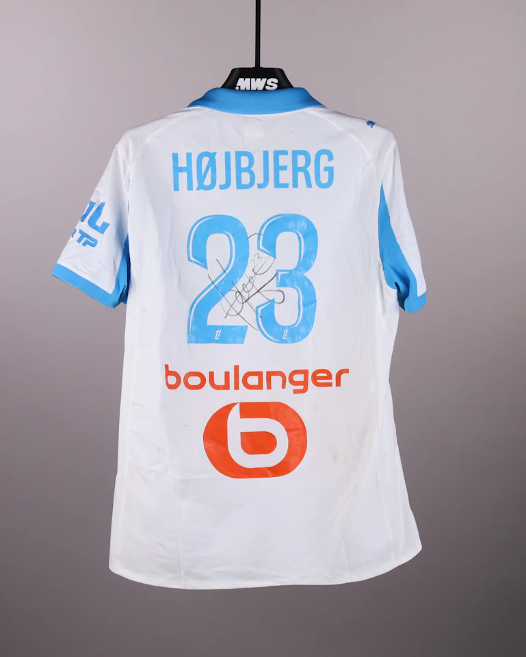 Pierre-Emile Højbjerg Olympique de Marseille shirt