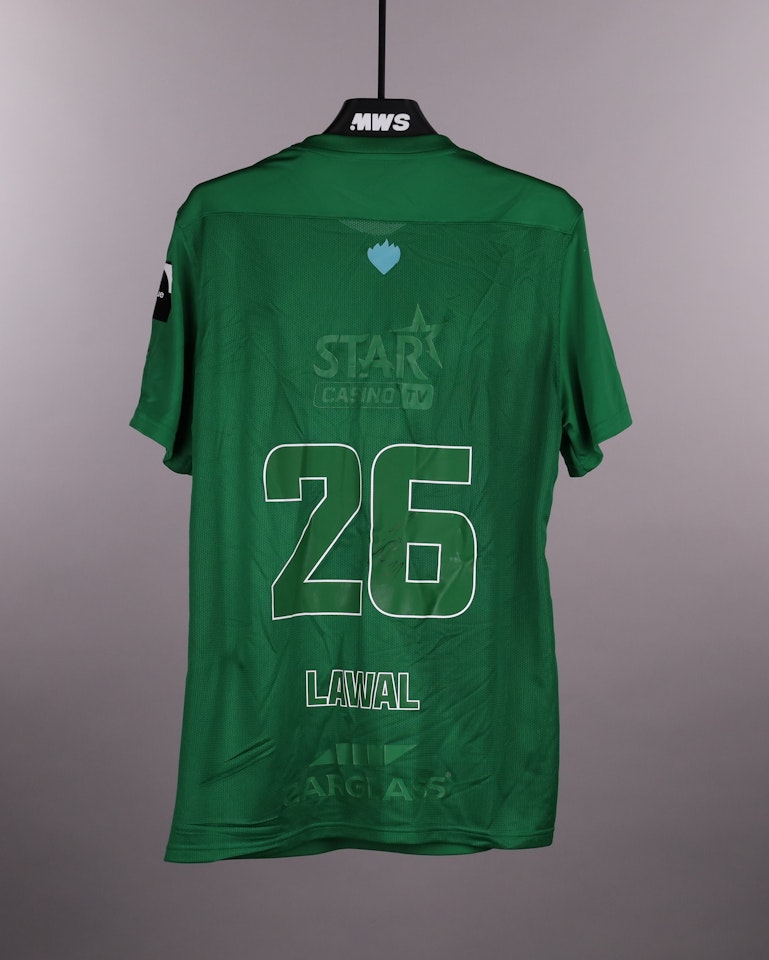 Tobias Lawal KRC Genk shirt