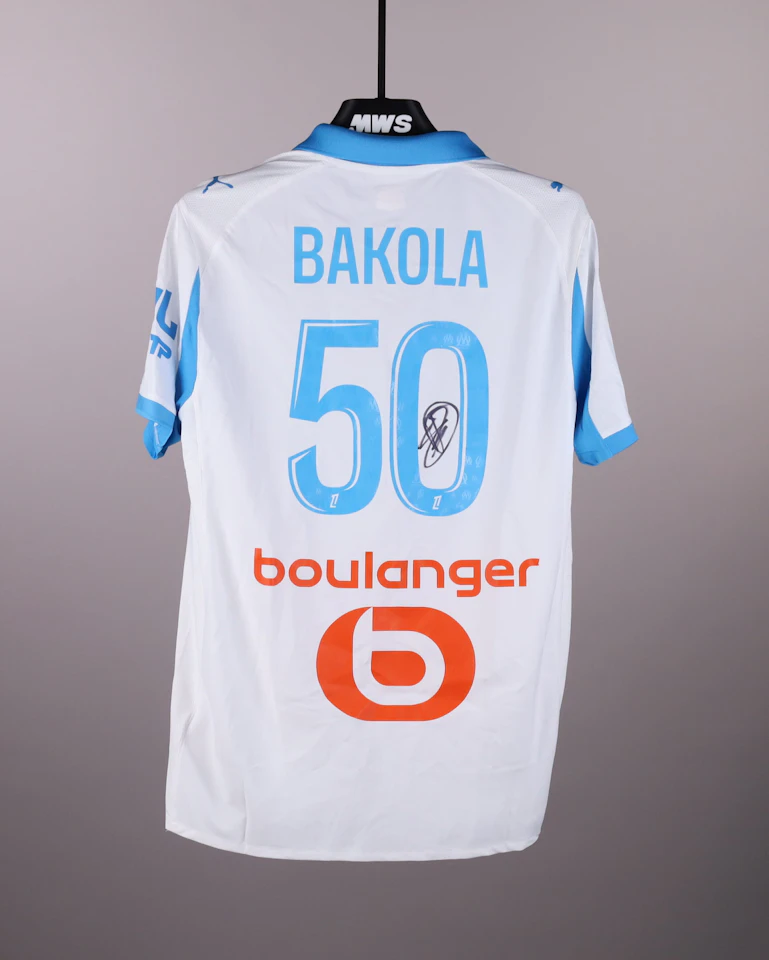 Darryl Bakola Olympique de Marseille camisa.