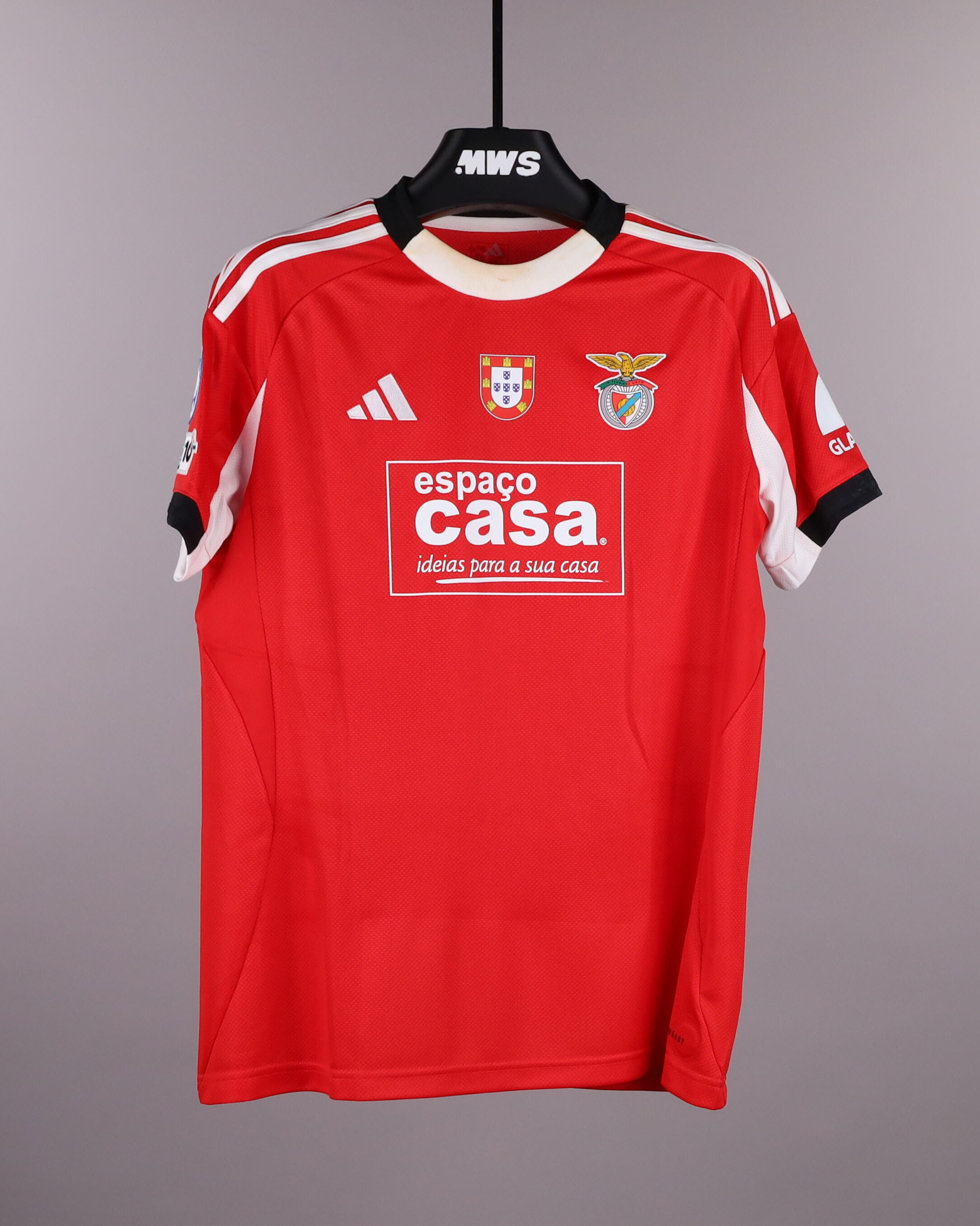 Official SL Benfica W Soccer Game-Worn Jerseys Auctions
