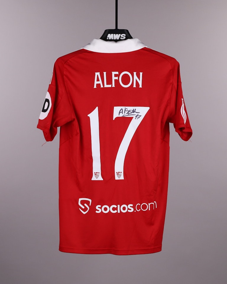 Alfonso González Martínez Sevilla FC jersey