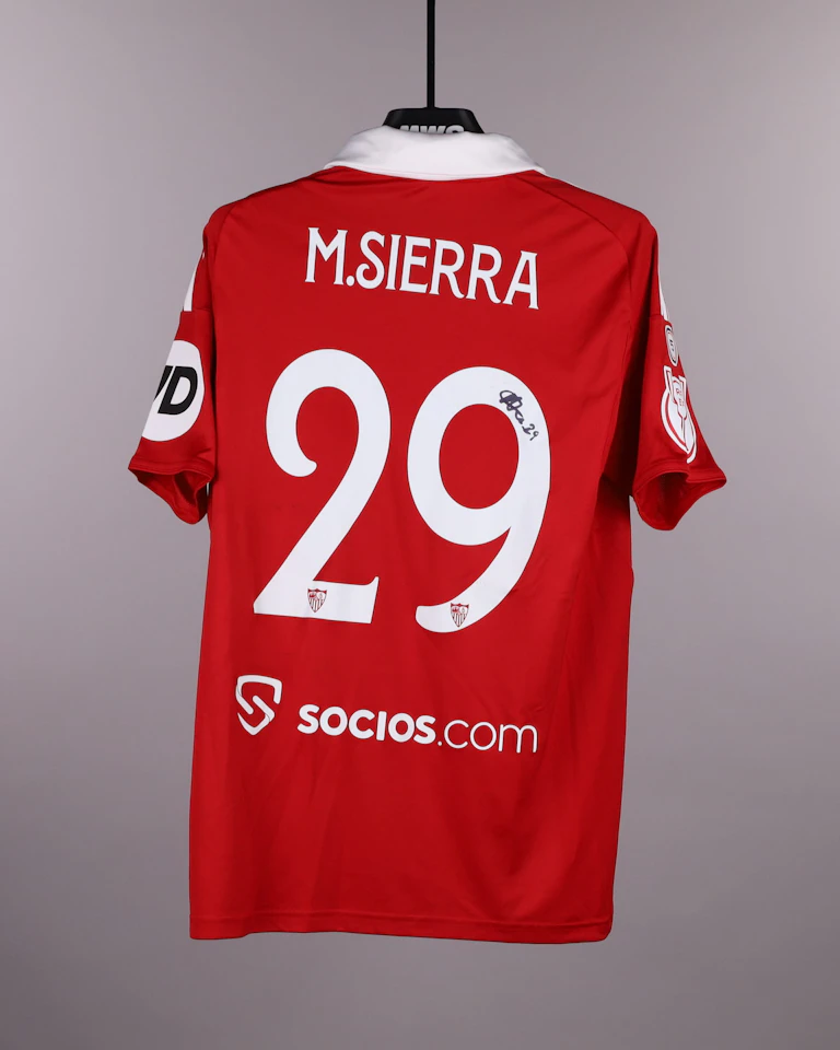 来自Sevilla FC的Miguel Ángel Sierra球衣
