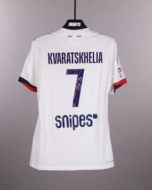 Camisola de Khvicha Kvaratskhelia, Paris Saint-Germain