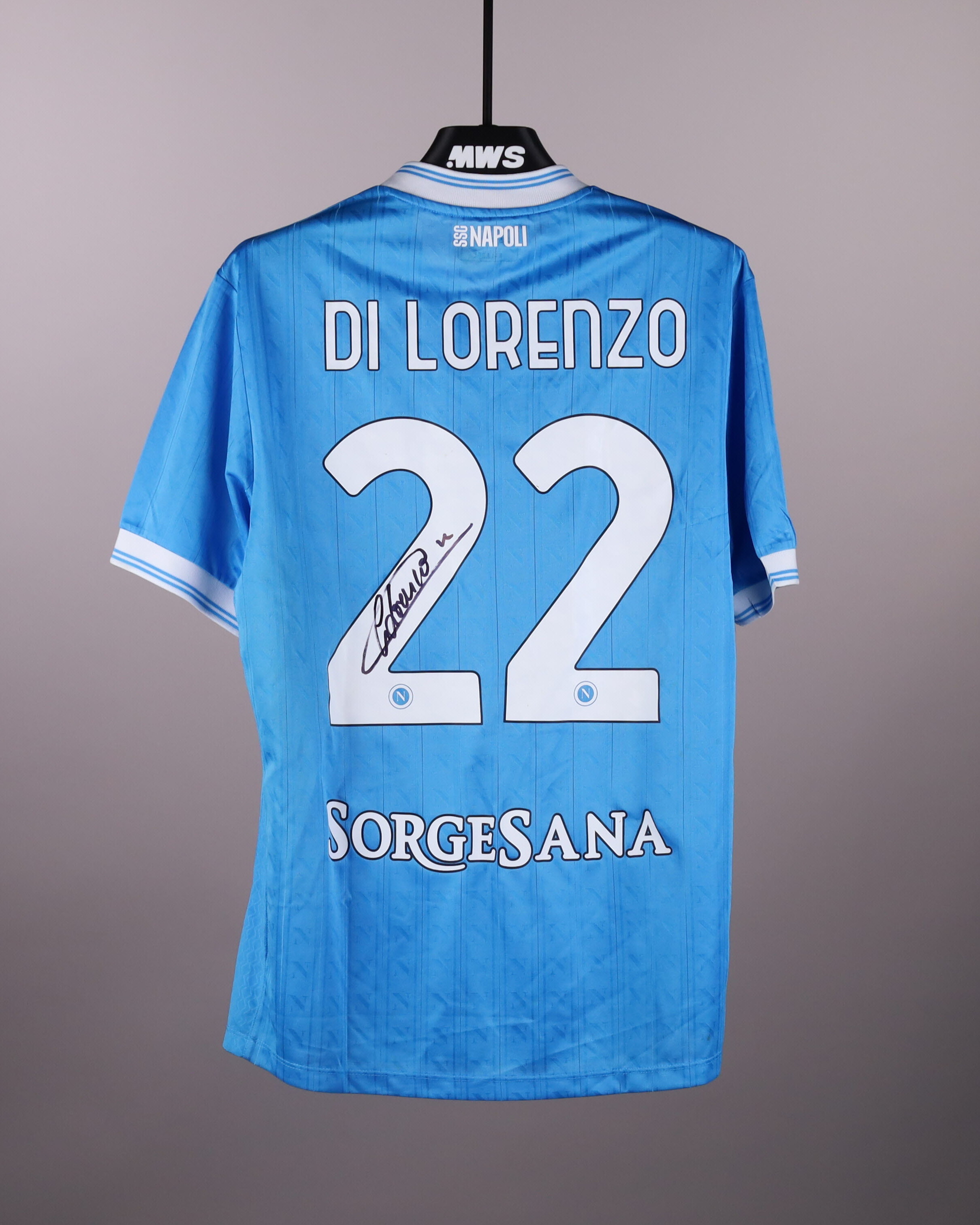 Giovanni Di Lorenzo | SSC Napoli - AC Milan | MatchWornShirt