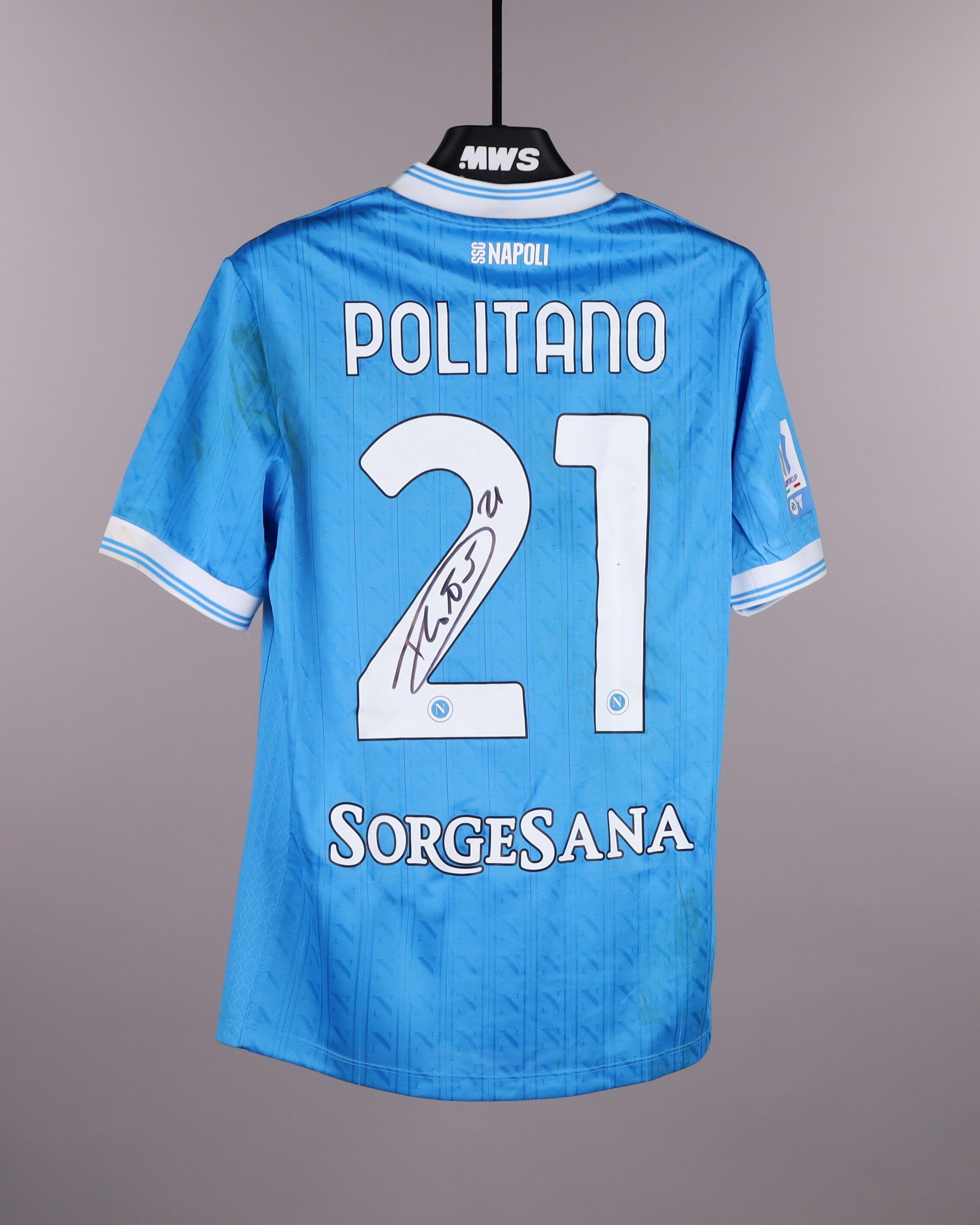 Matteo Politano SSC Napoli shirt