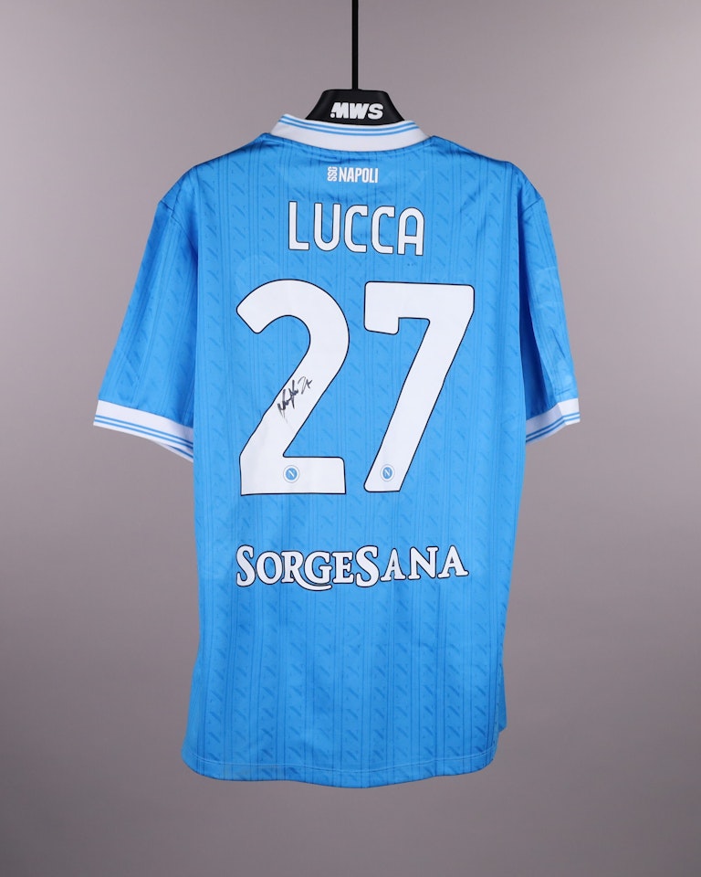 Lorenzo Lucca SSC Napoli jersey