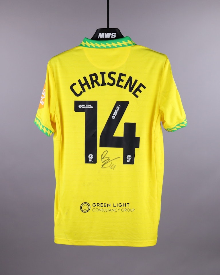 Benjamin Chrisene Norwich City shirt