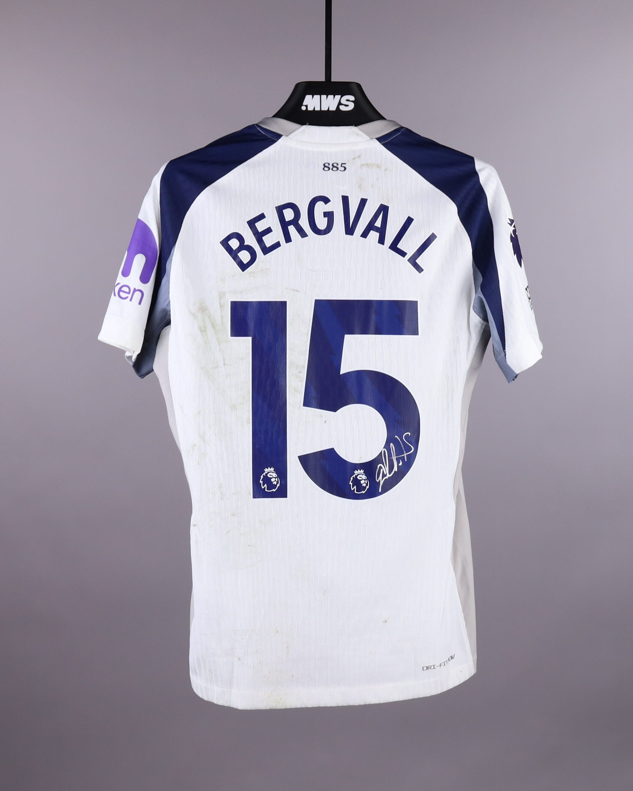 Lucas Bergvall | Tottenham Hotspur - Liverpool | MatchWornShirt