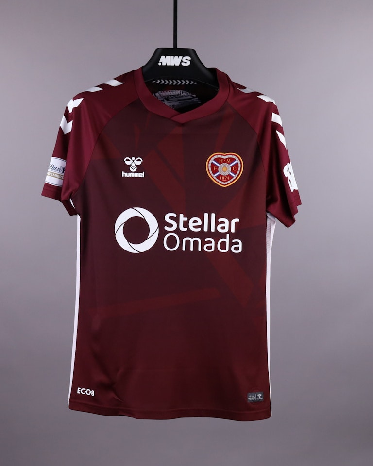 Heart of Midlothian 팀의 J. Wilson 셔츠