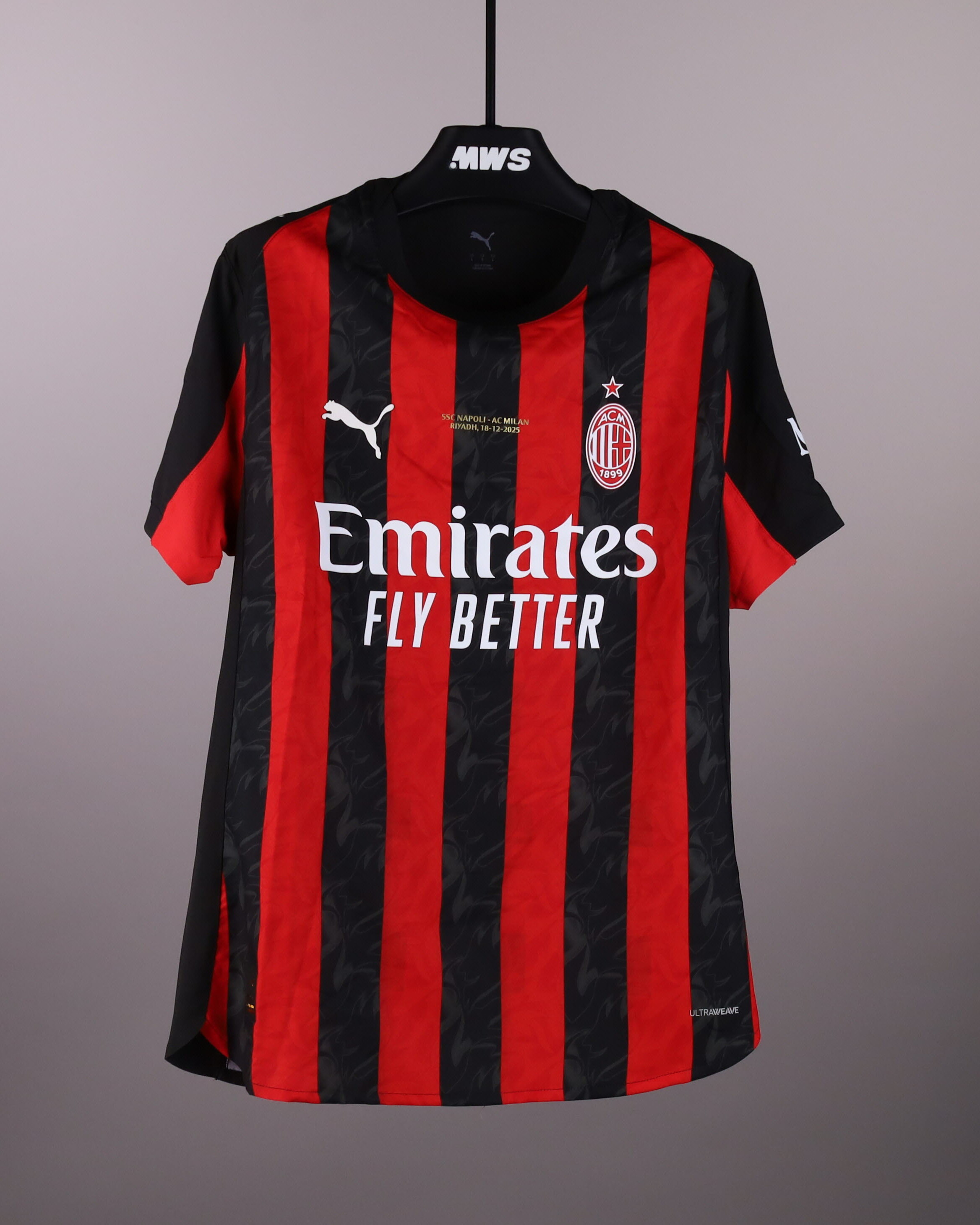 Maximilian Ibrahimovic | SSC Napoli - AC Milan | MatchWornShirt