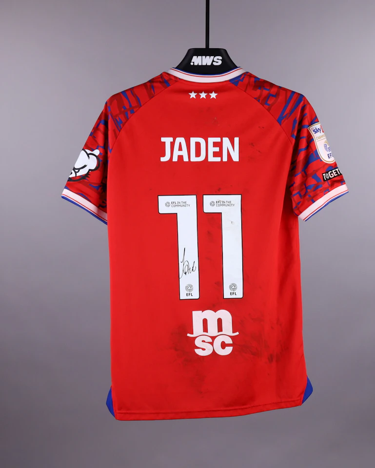 Ipswich Town 팀의 Jaden Philogene-Bidace 셔츠