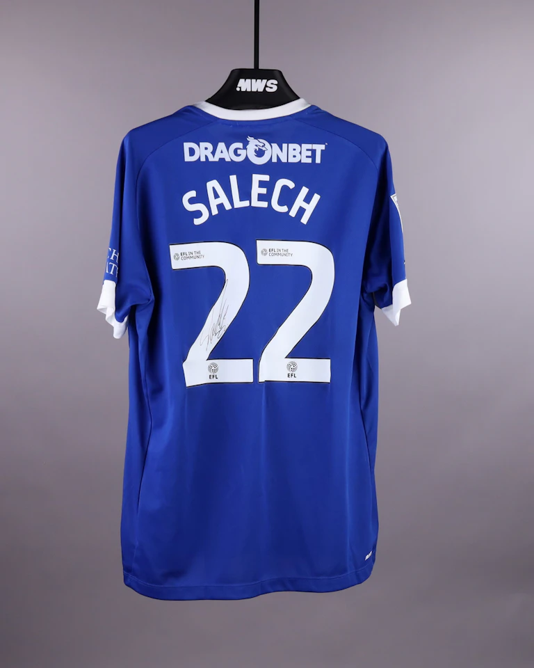 Yousef Salech Cardiff City FC shirt