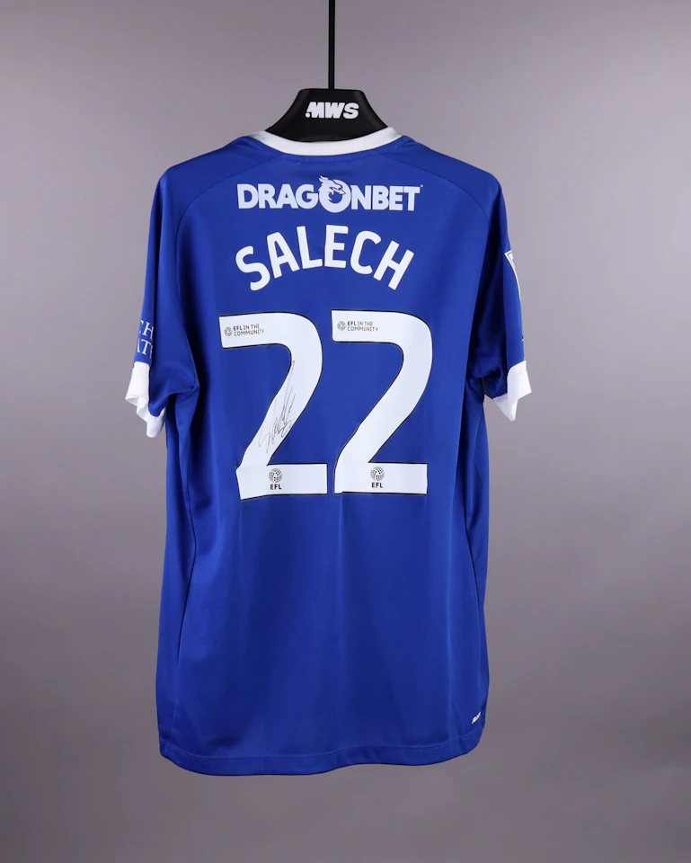 Yousef Salech Cardiff City FC shirt