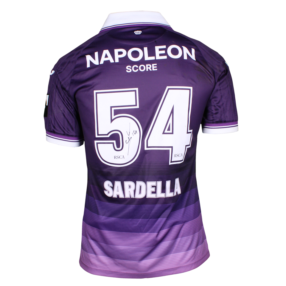 Killian Sardella RSC Anderlecht jersey