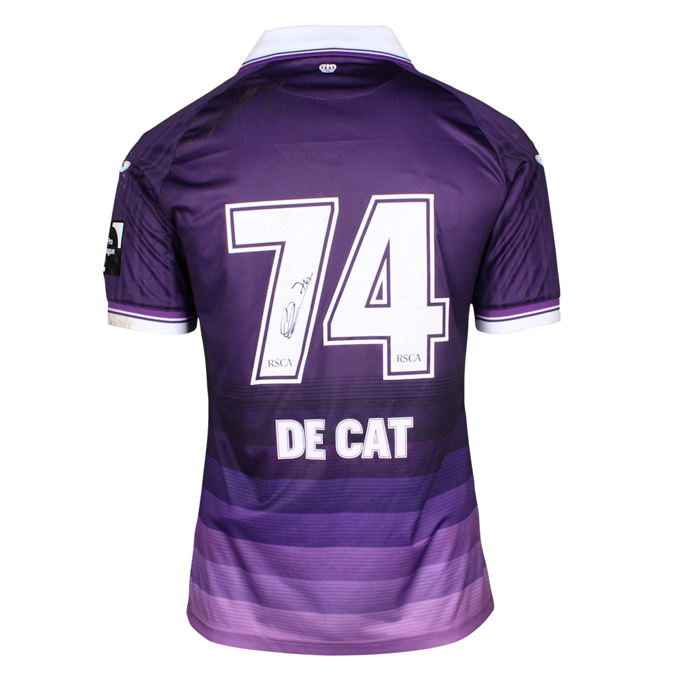Maillot de N. De Cat (RSC Anderlecht)
