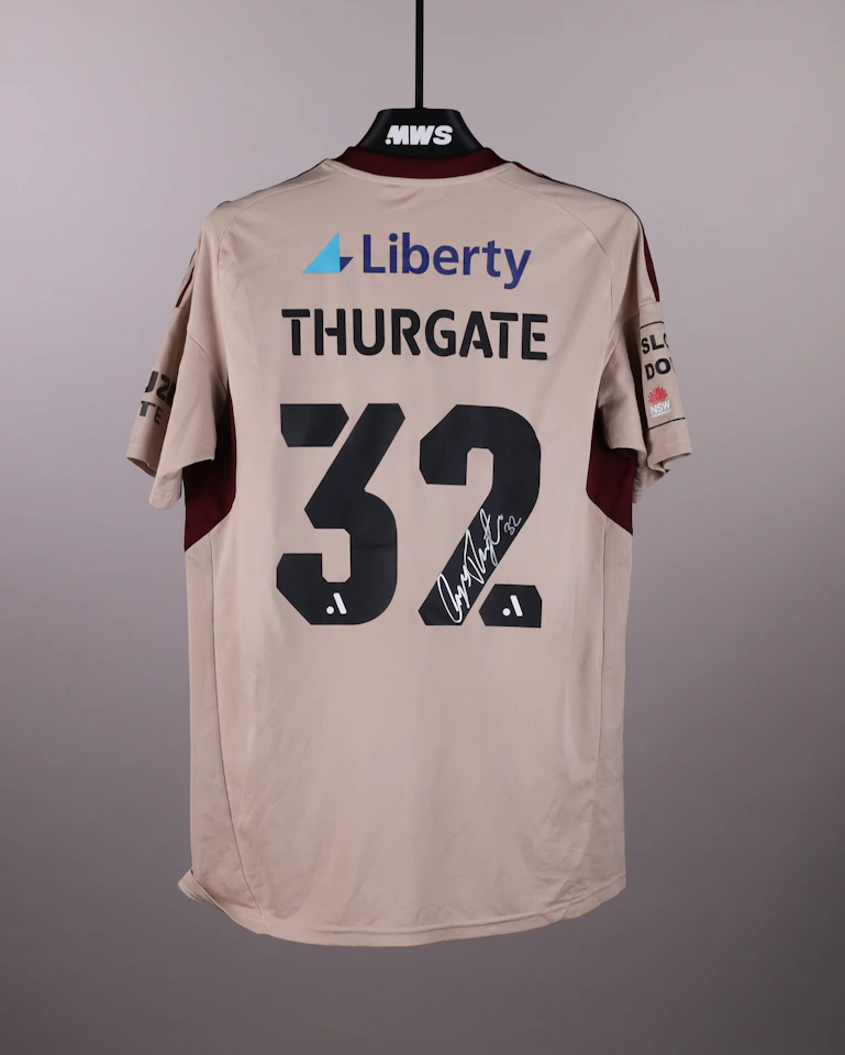 Angus Thurgate Western Sydney Wanderers jersey
