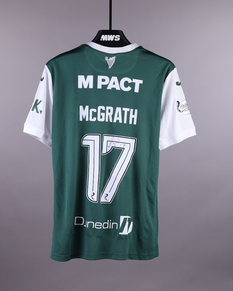 Jamie McGrath Hibernian jersey