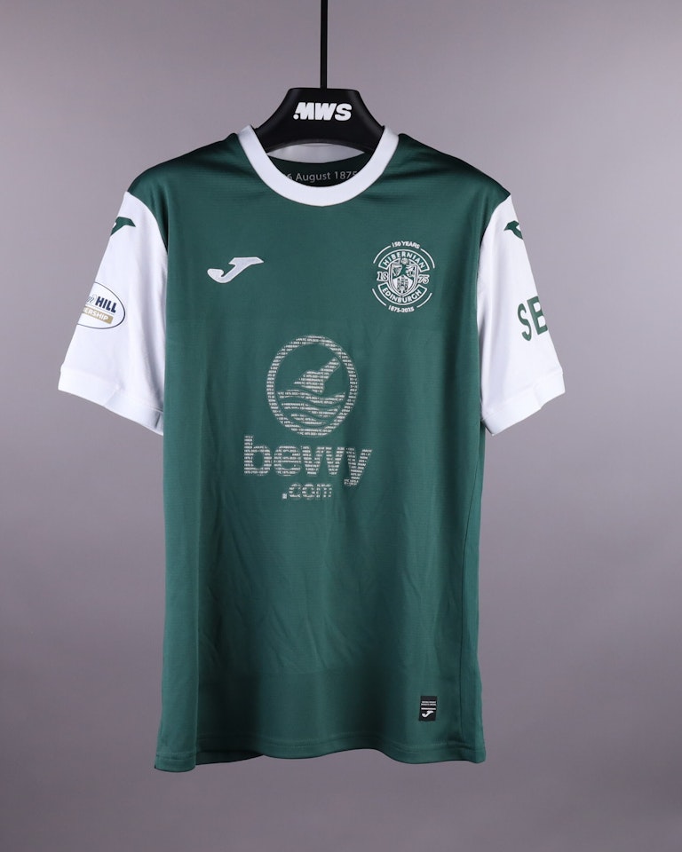 Jamie McGrath Hibernian jersey
