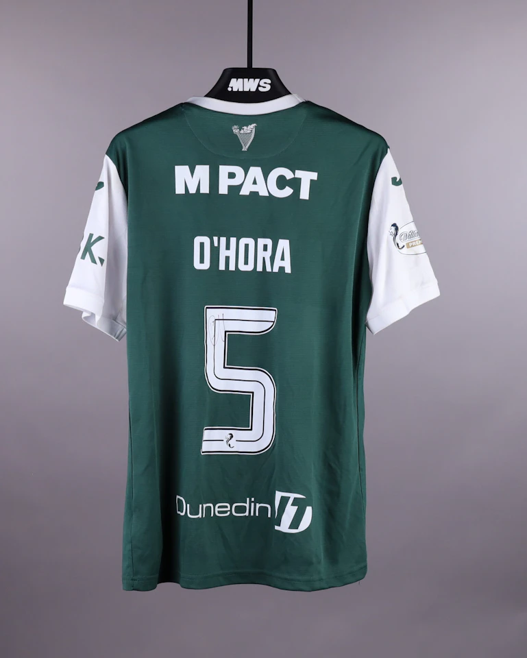 Warren O'Hora Hibernian jersey