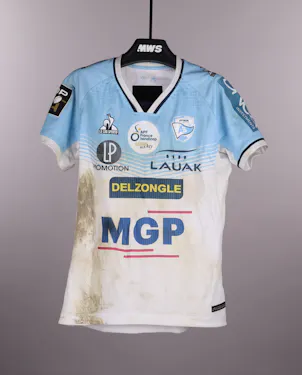 Maillot rugby AVIRON BAYONNAIS BAYONNE KAPPA shirt Afflelou Maillot rugby AVIRON BAYONNAIS BAYONNE KAPPA shirt Afflelou
