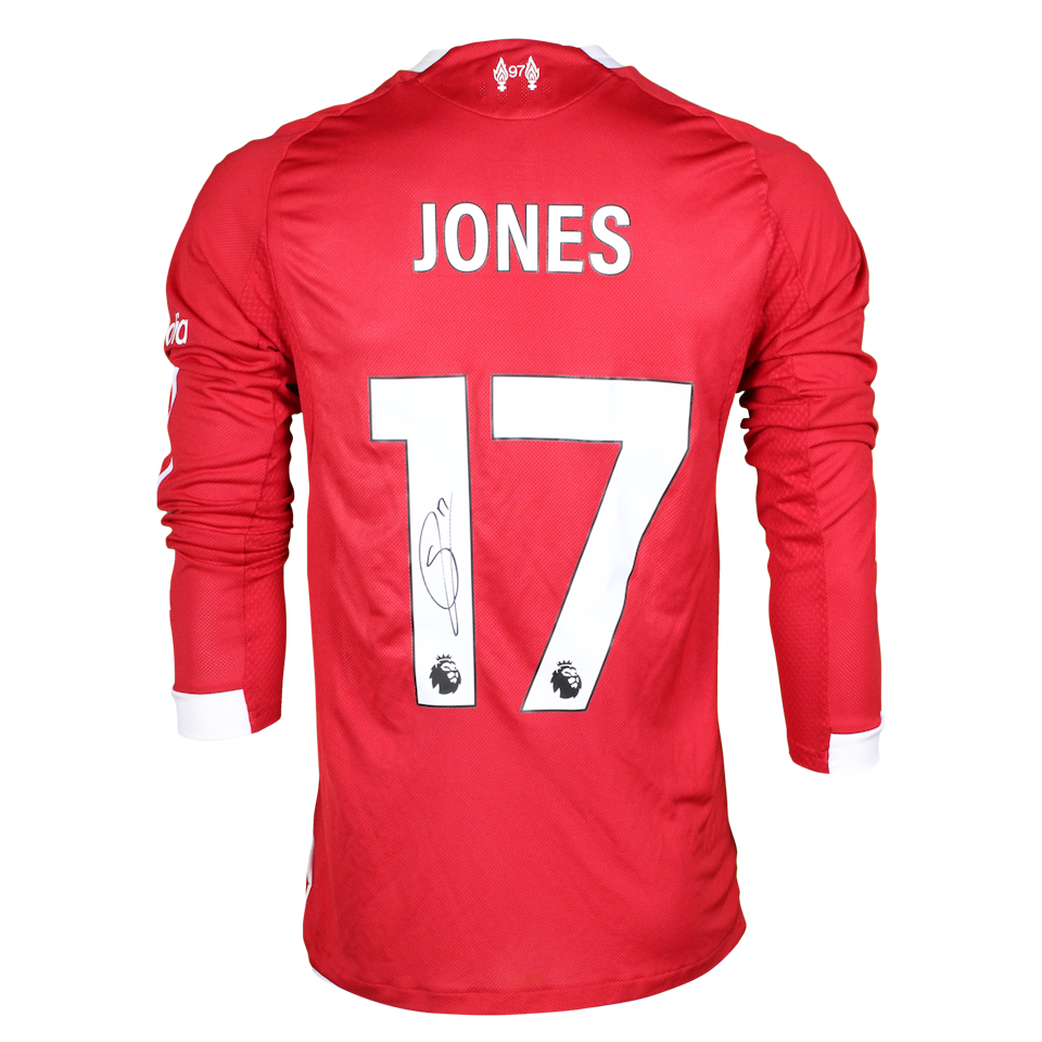 Curtis Jones Liverpool jersey