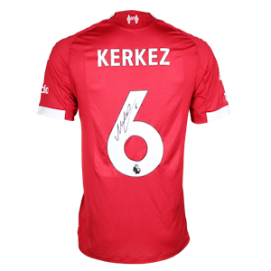 Milos Kerkez Liverpool jersey