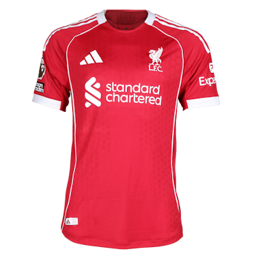 Liverpool 팀의 Milos Kerkez 셔츠