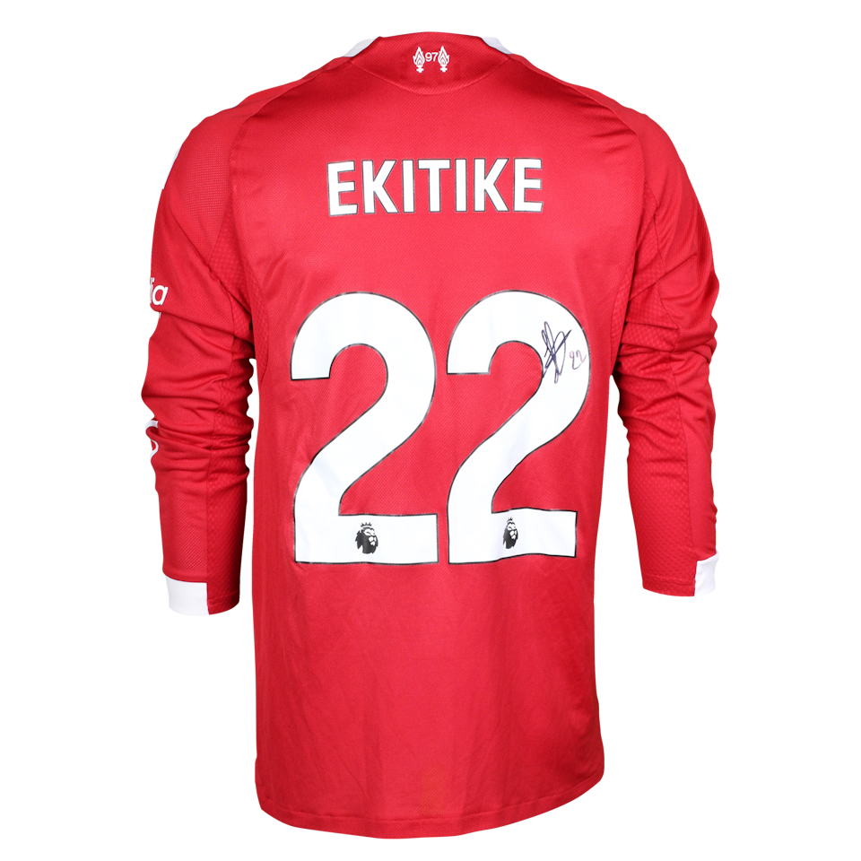 Hugo Ekitike Liverpool jersey