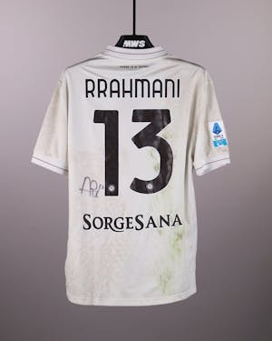 SSC Napoli 팀의 Amir Rrahmani 셔츠