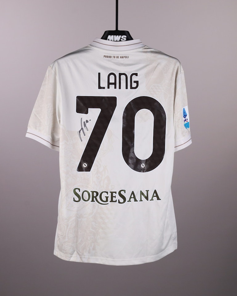 Noa Lang SSC Napoli jersey