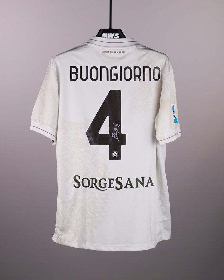 Alessandro Buongiorno SSC Napoli jersey