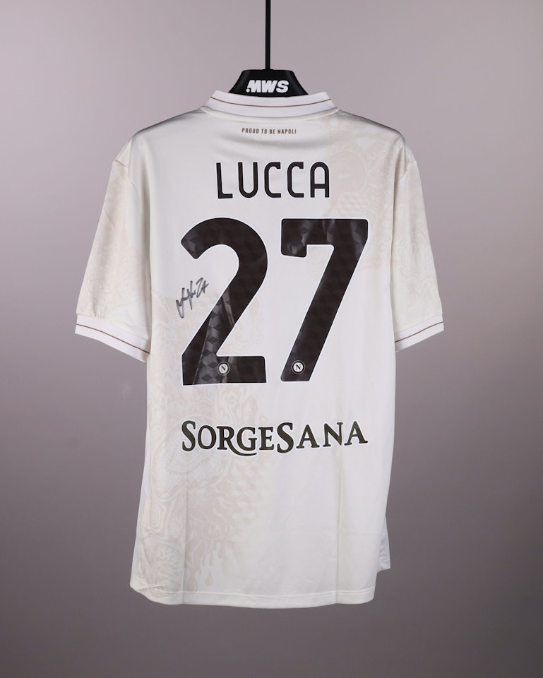 Camisola de Lorenzo Lucca, SSC Napoli