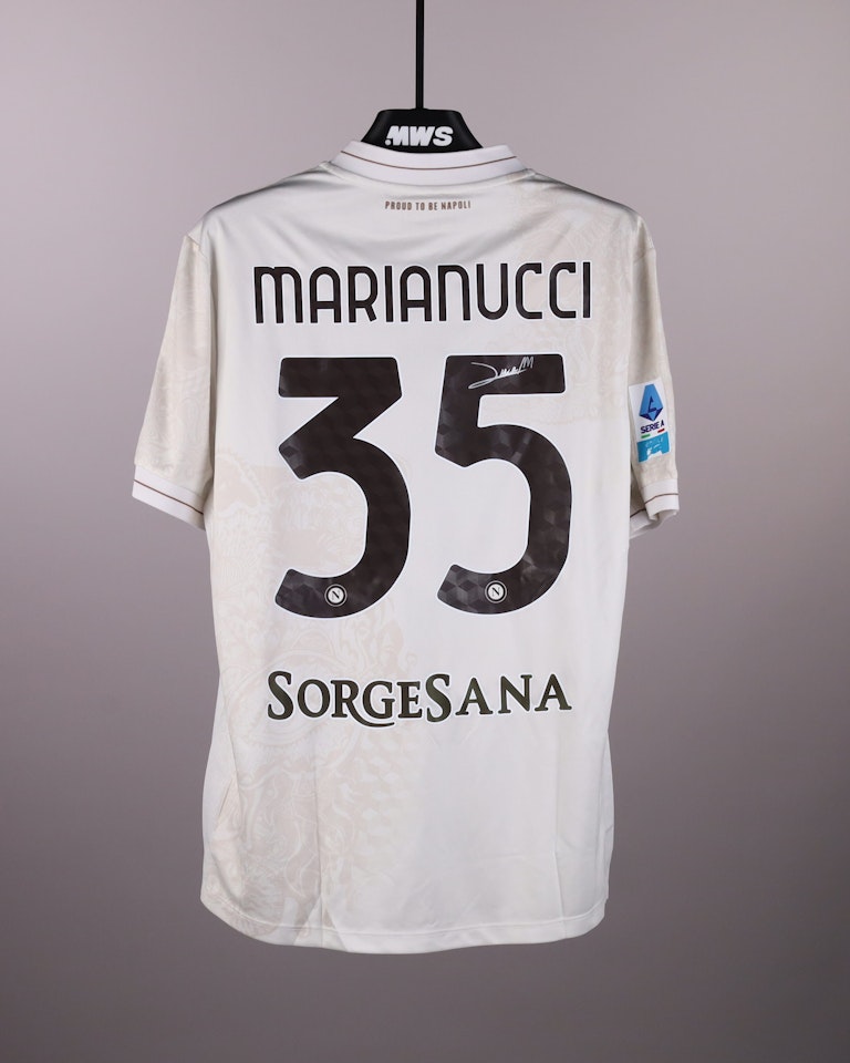 Luca Marianucci SSC Napoli jersey