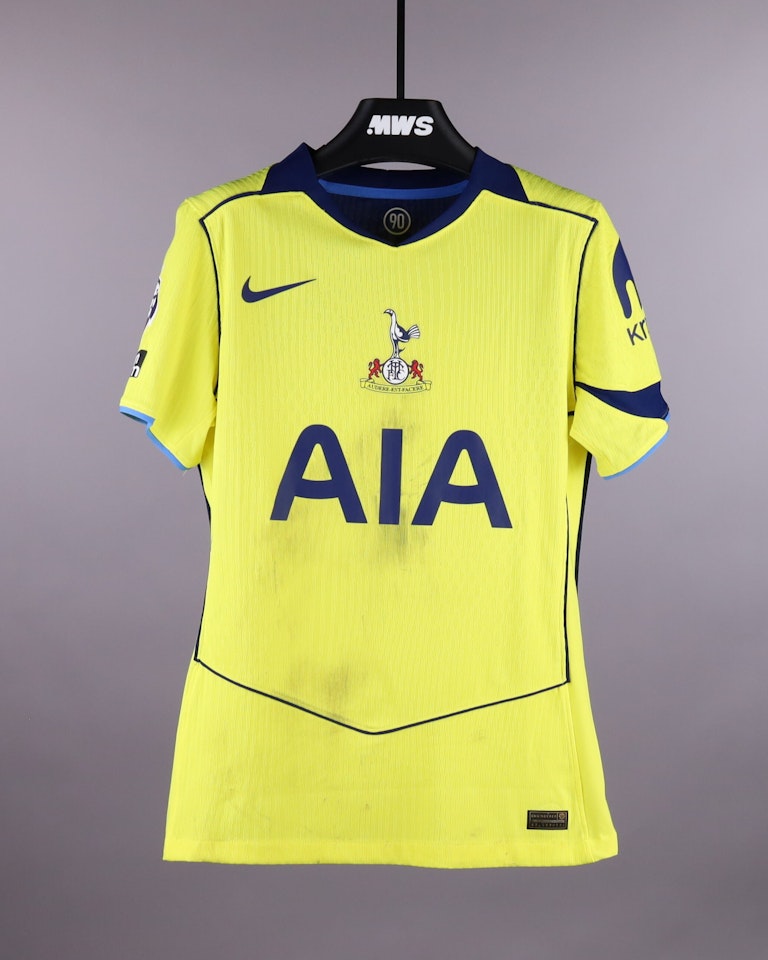 Lucas Bergvall Tottenham Hotspur jersey