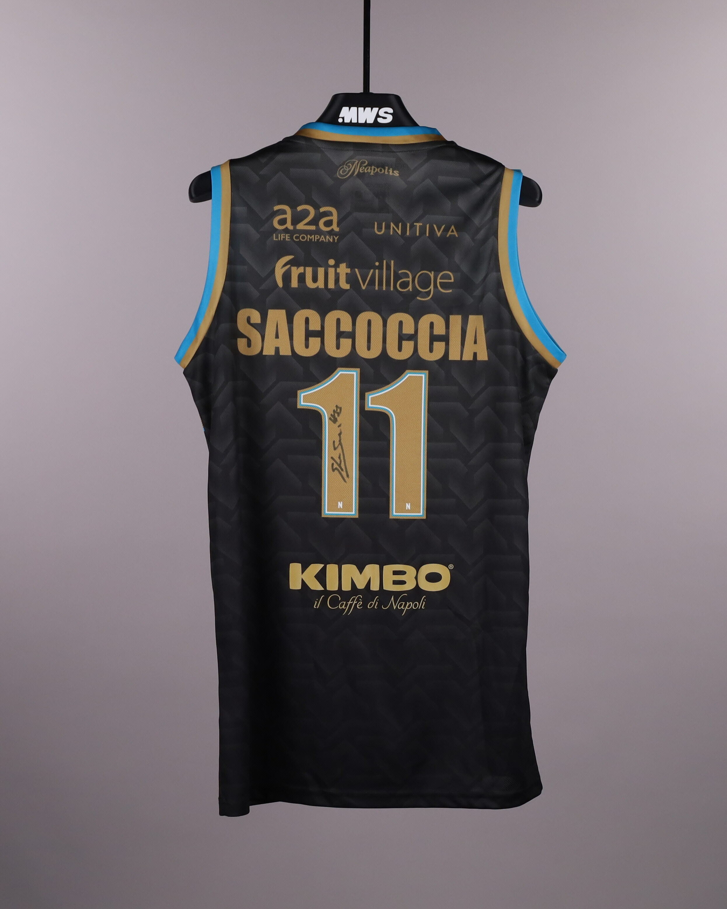 stefano saccoccia Napoli Basket shirt