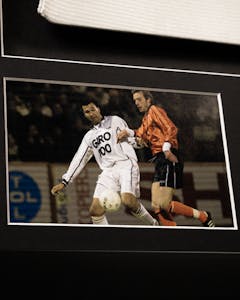 Framed Ruud Gullit shirt