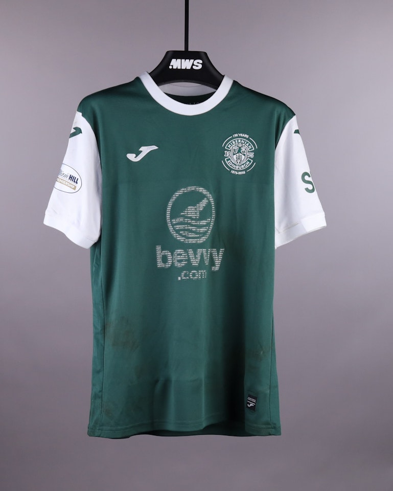 Jamie McGrath Hibernian jersey