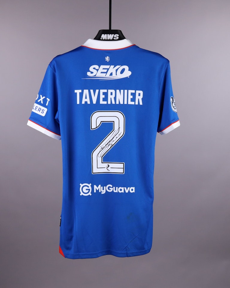 James Tavernier Rangers jersey
