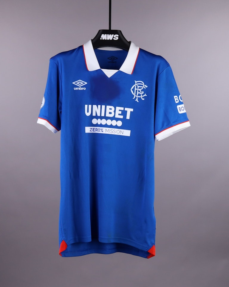 James Tavernier Rangers jersey
