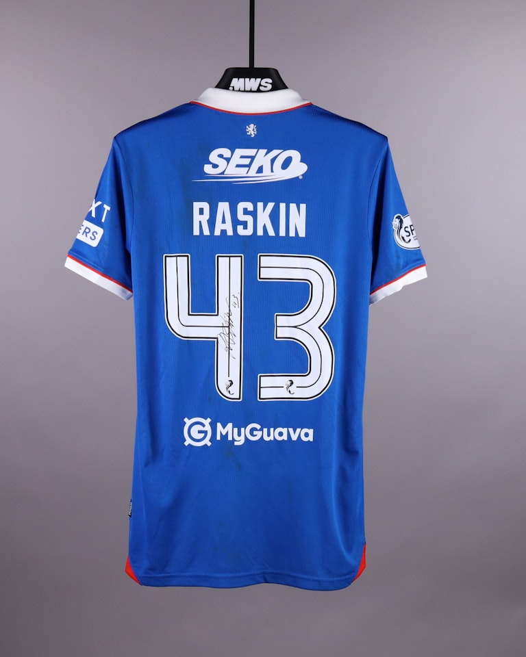 Nicolas Raskin Rangers jersey
