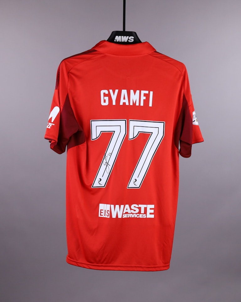 来自Aberdeen的Emmanuel Gyamfi球衣