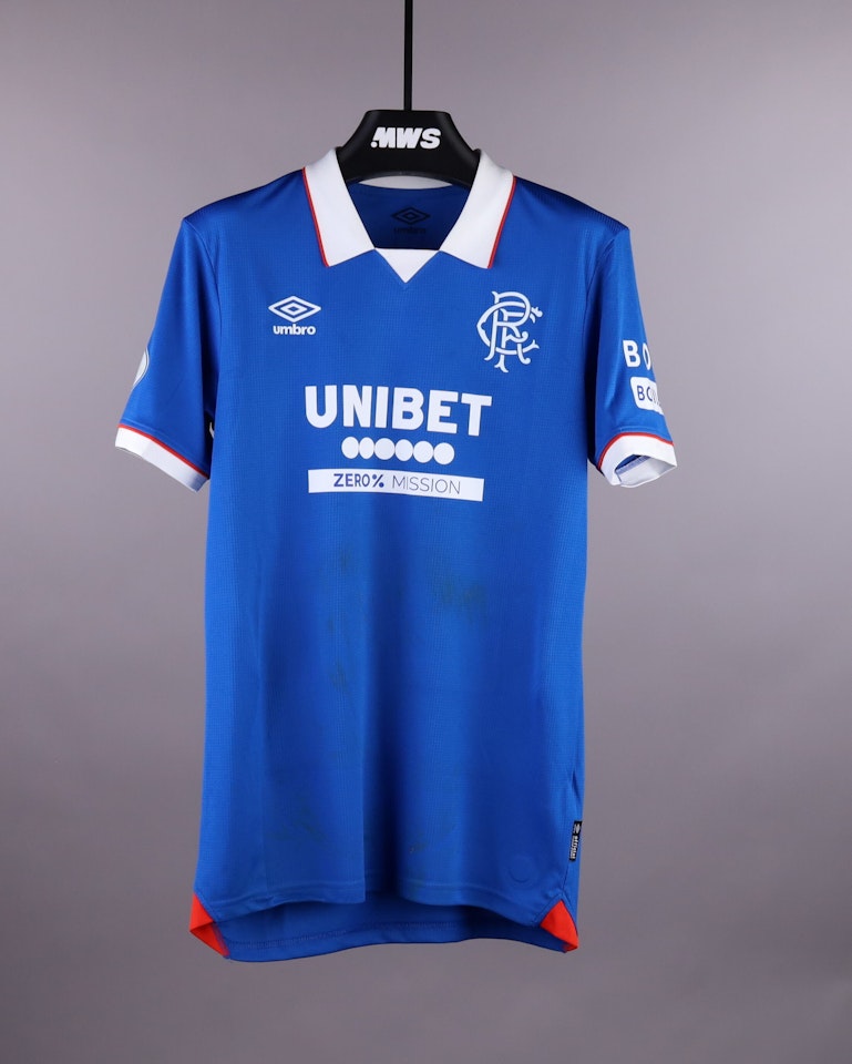 Jayden Meghoma Rangers jersey