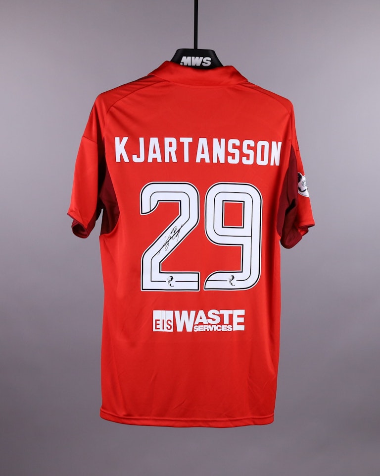 Kjartan Már Kjartansson Aberdeen jersey
