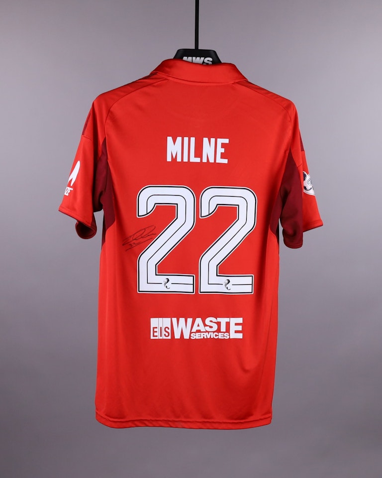 Aberdeen 팀의 Jack Milne 셔츠