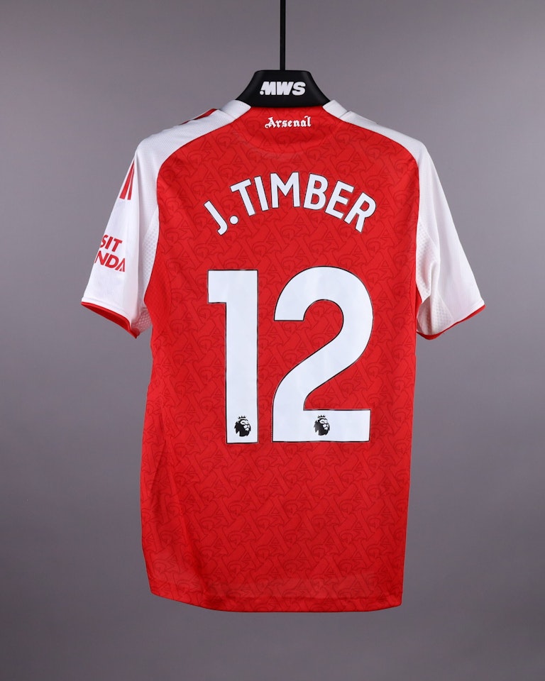 Jurriën Timber Arsenal jersey