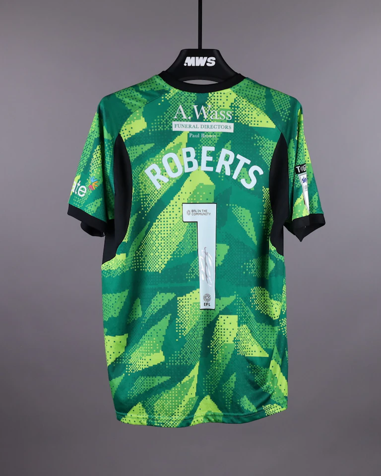 Liam Roberts Mansfield Town jersey