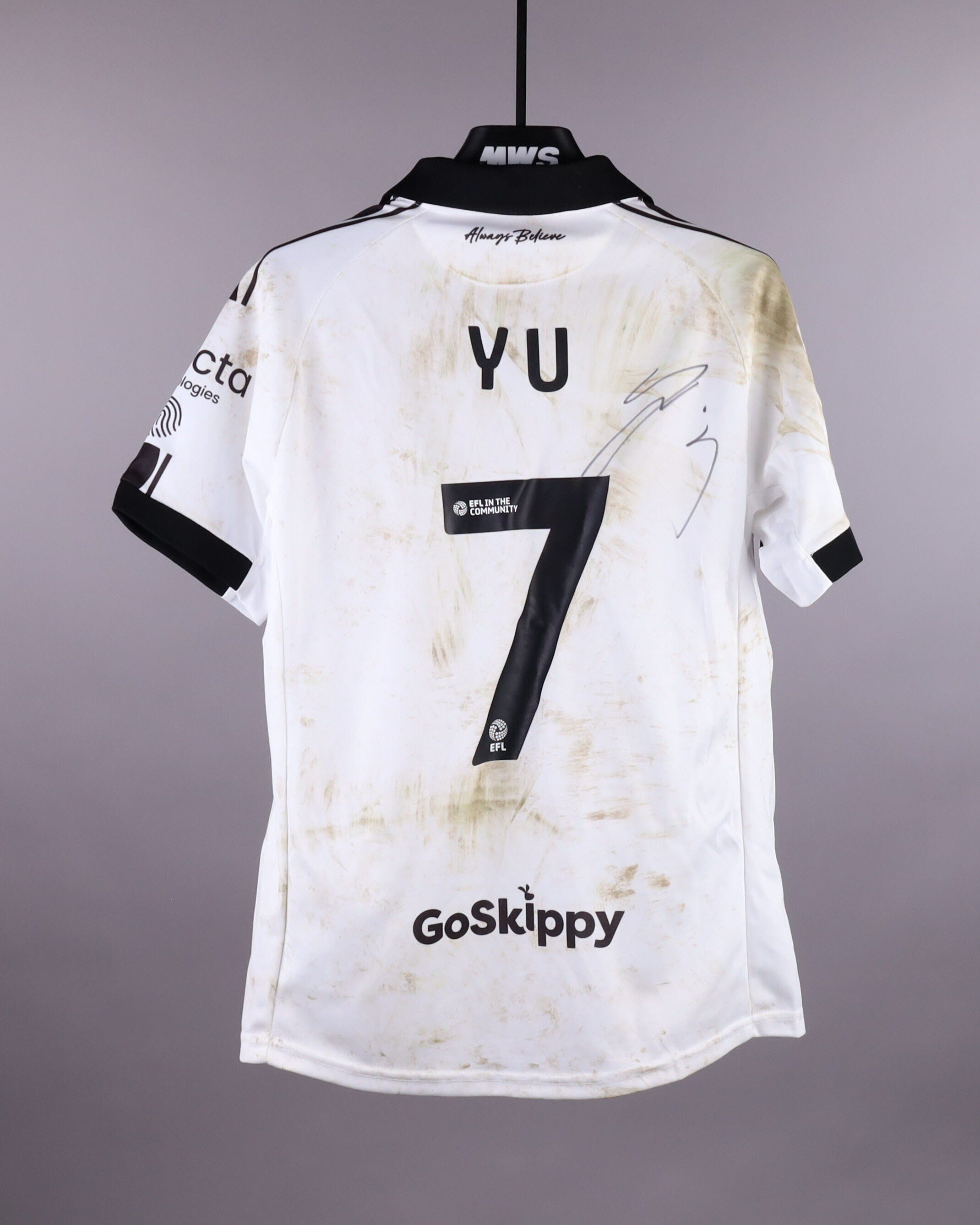 Yu Hirakawa 平河悠 | Bristol City - Portsmouth | MatchWornShirt