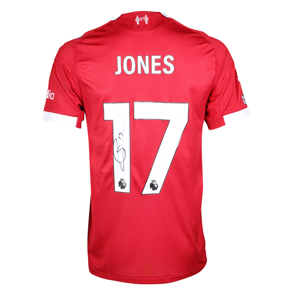 Curtis Jones Liverpool jersey