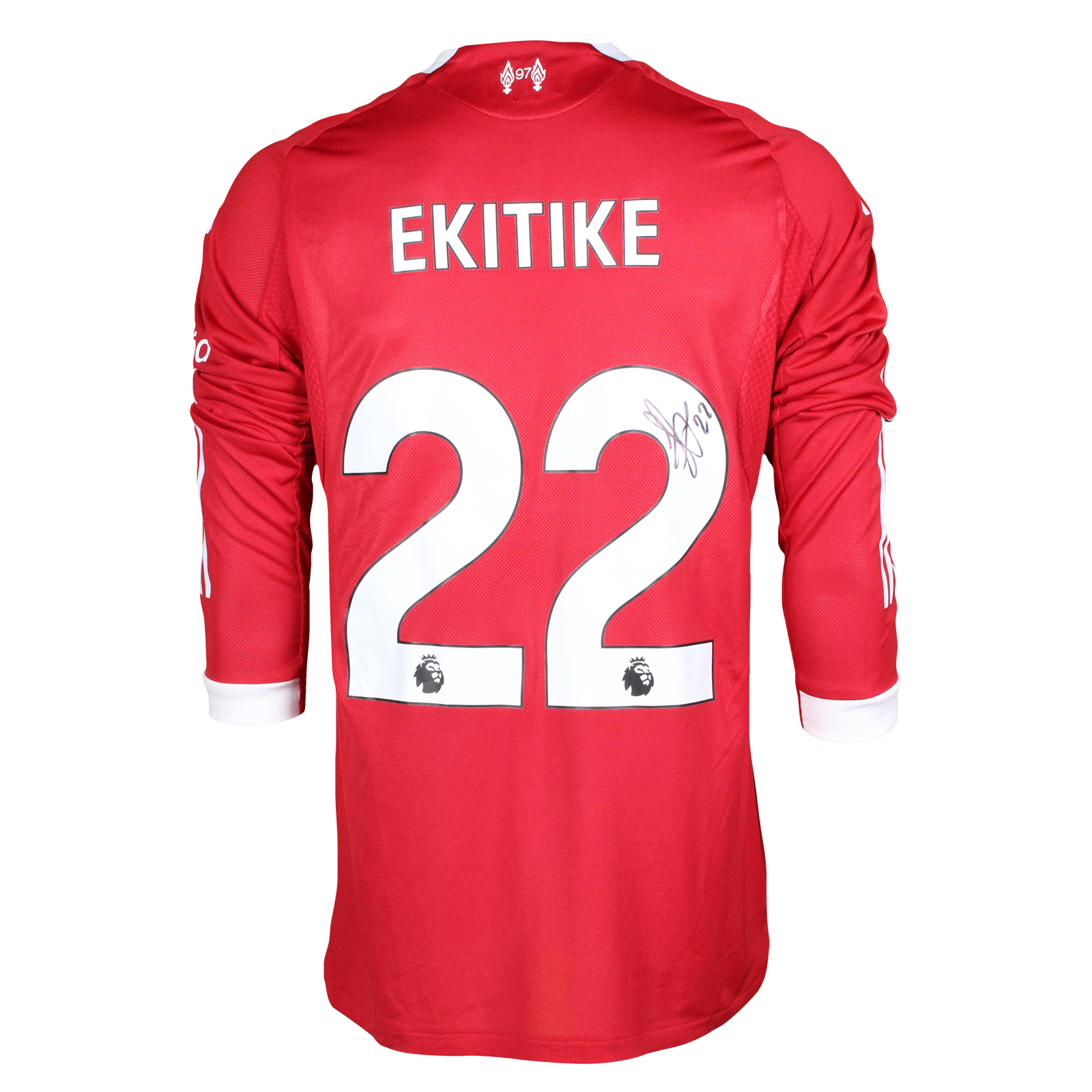Liverpool FC ユニフォーム 長袖 EKITIKE 22 Hugo Ekitike | Liverpool - Leeds United | Liverpool FC